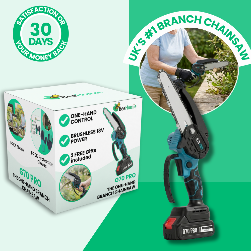 G70 PRO | The One-Hand Branch Chainsaw