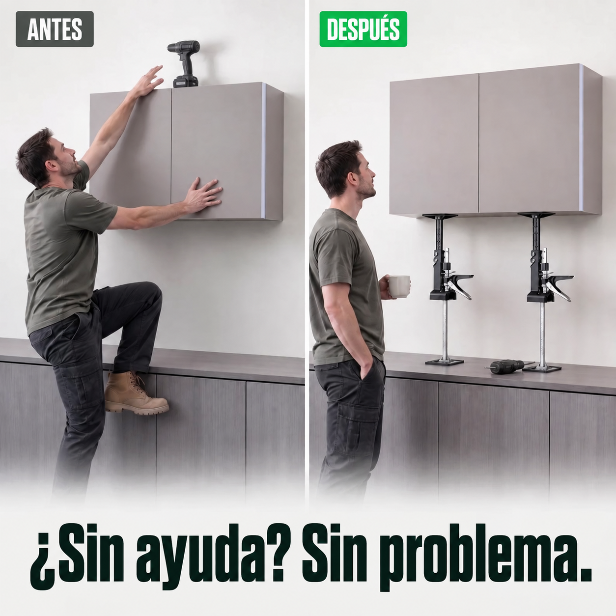 Gato manual multifunción para instalación y elevación — imagen 6