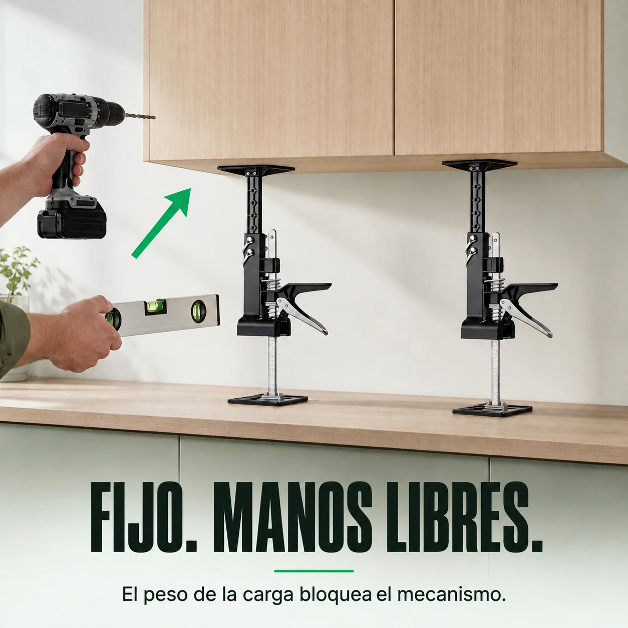 Gato manual multifunción para instalación y elevación — imagen 7