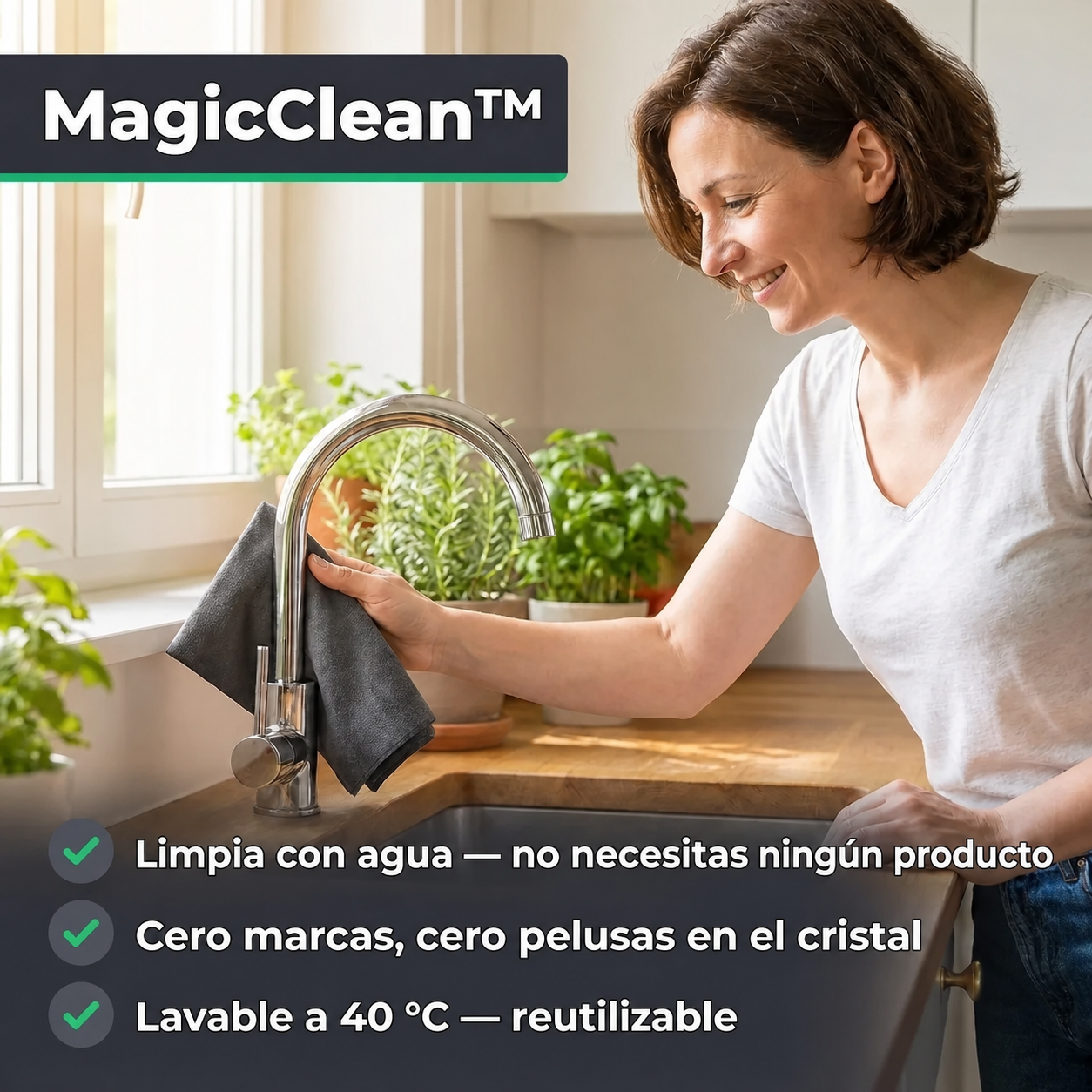 MagicClean: limpieza con agua, sin productos y sin marcas