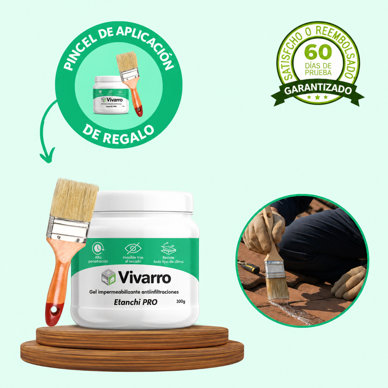 Gel impermeabilizante contra filtraciones | 300 g — imagen 2 de 5
