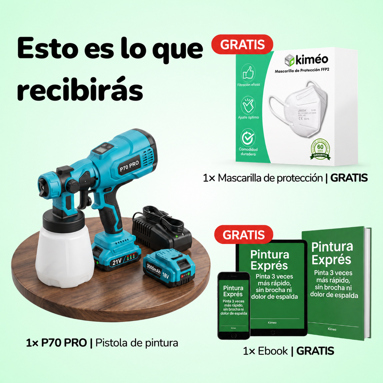 Todo lo que necesitas para pintar como un profesional, sin esfuerzo
