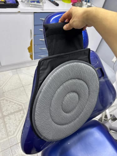 Foto de cliente del cojín giratorio