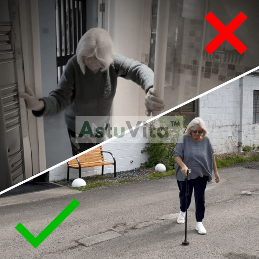 El bastón que te ayuda a levantarte y caminar sin miedo a caer - Astuvita