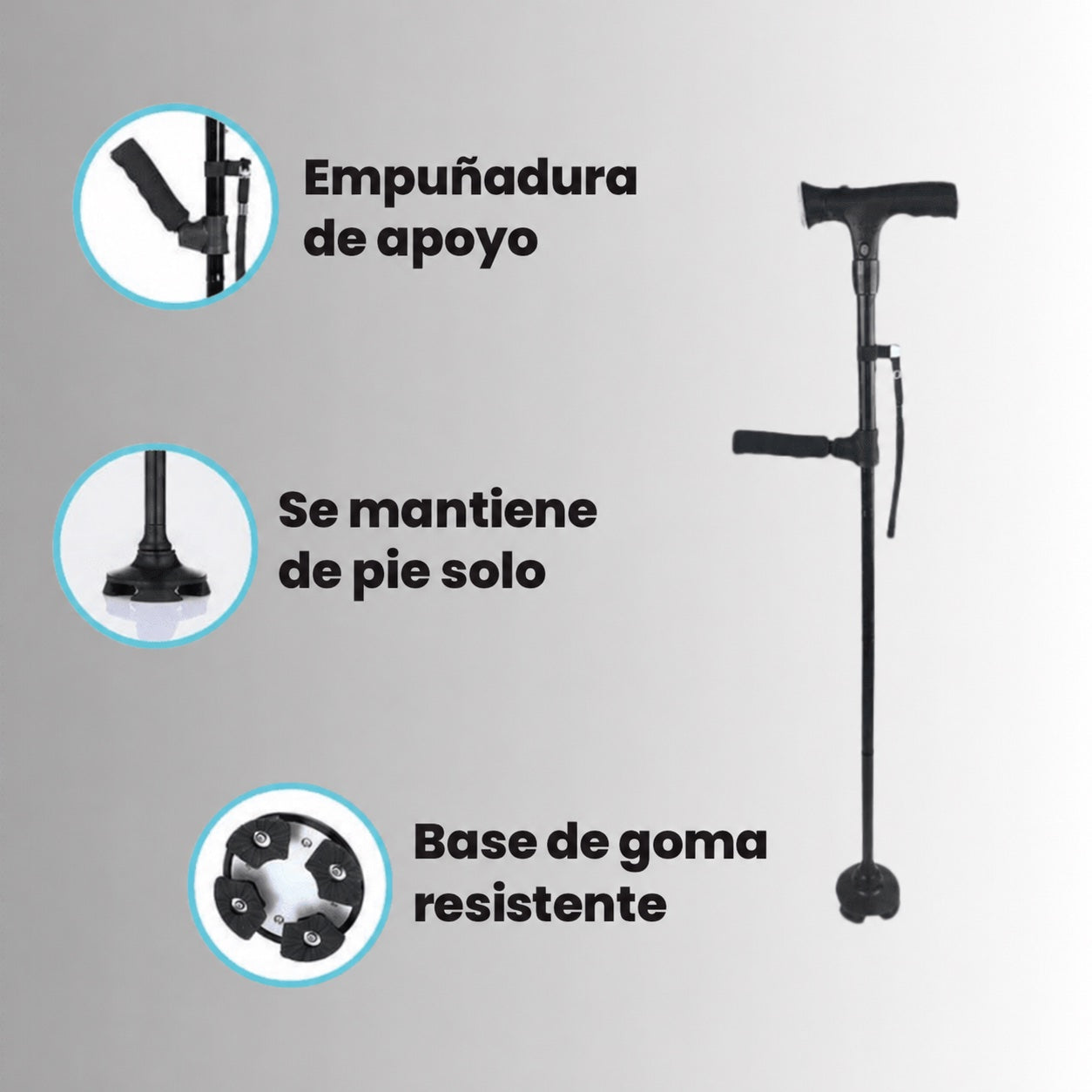 El bastón que te ayuda a levantarte y caminar sin miedo a caer - Astuvita