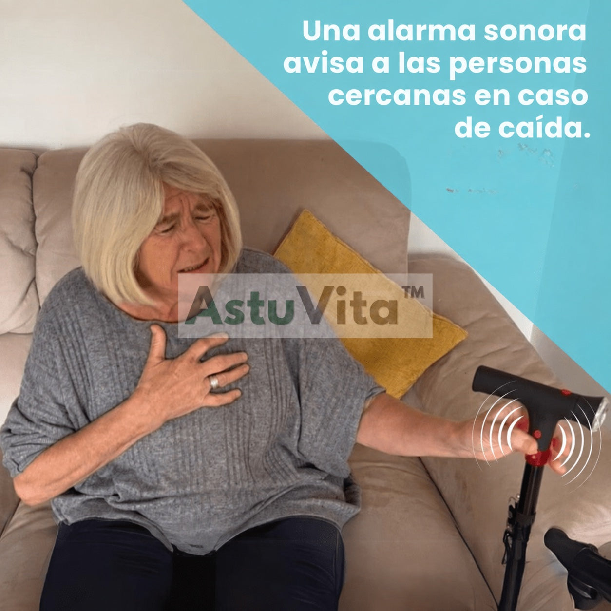 El bastón que te ayuda a levantarte y caminar sin miedo a caer - Astuvita