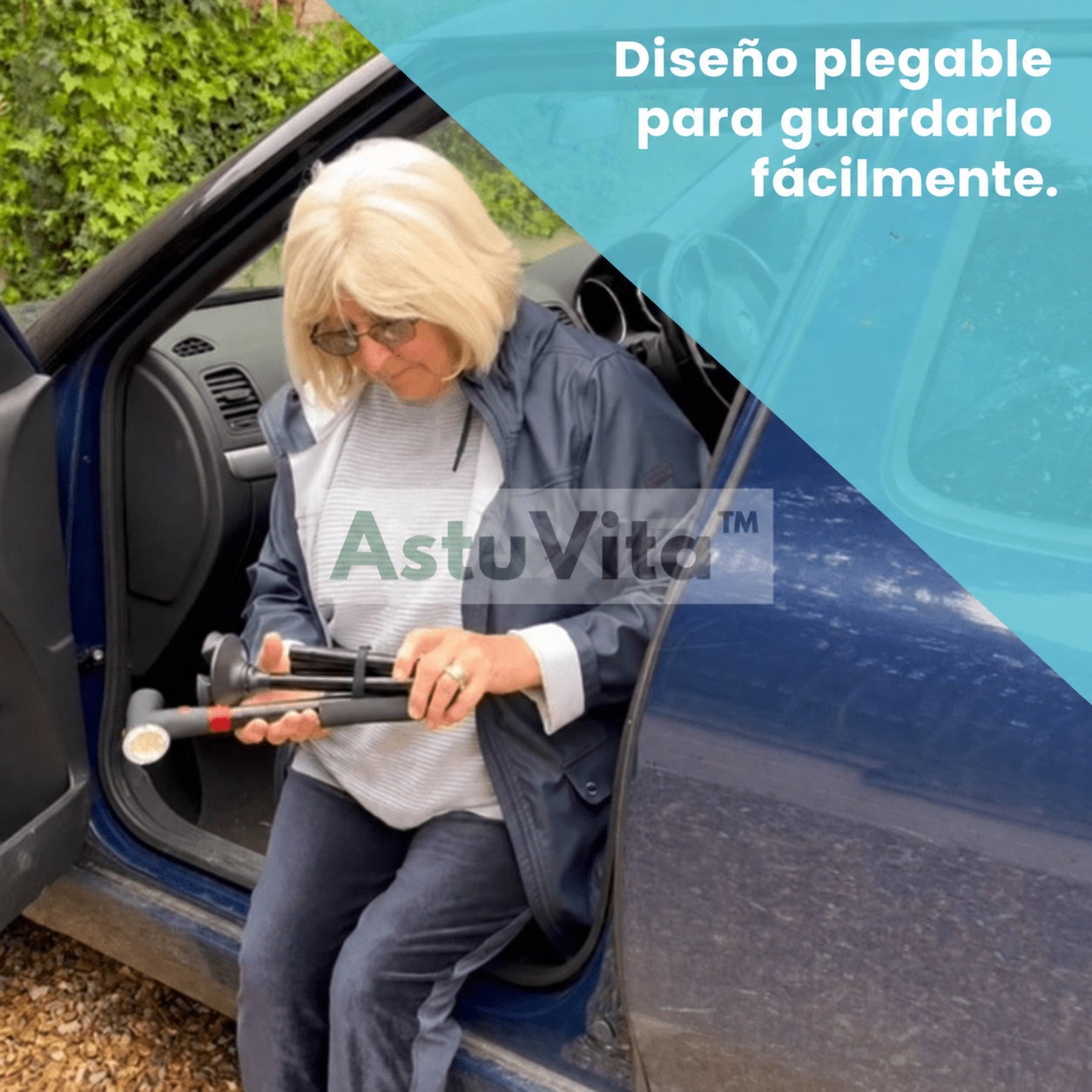 El bastón que te ayuda a levantarte y caminar sin miedo a caer - Astuvita